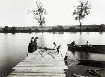 Scène de navigation dans la région de l